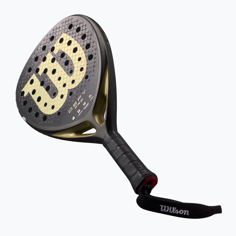 Racchetta Wilson Defy Pro V1 nero/oro 5
