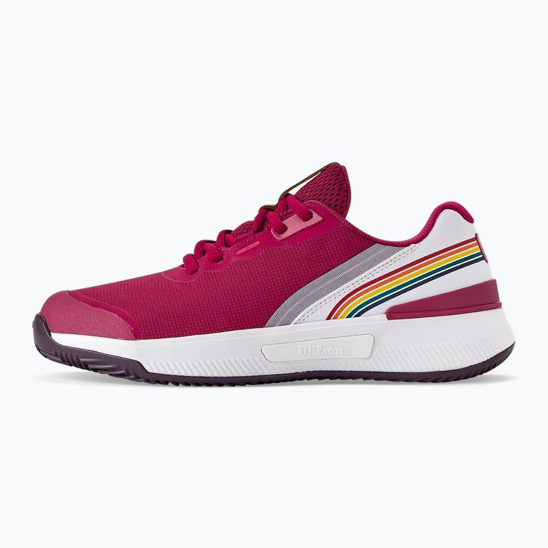 Scarpe da tennis da donna Wilson Intrigue Pro Clay W RG beaujolais/bianco/prugna perfetto