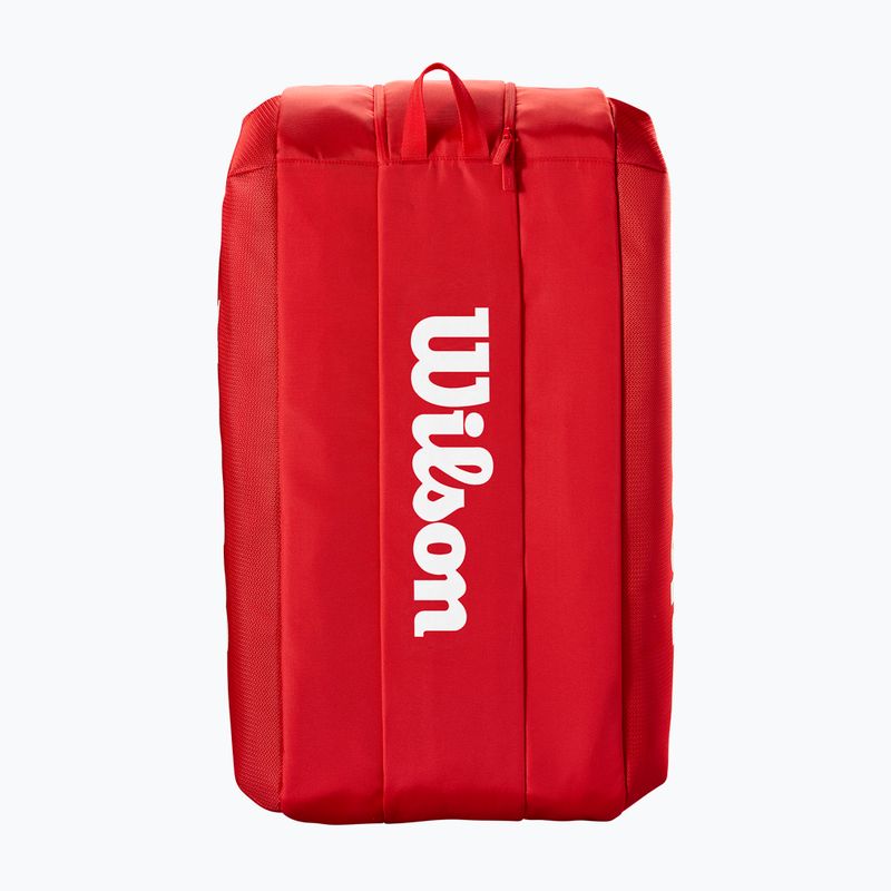 Wilson Super Tour Red 15PK borsa da tennis rossa 5