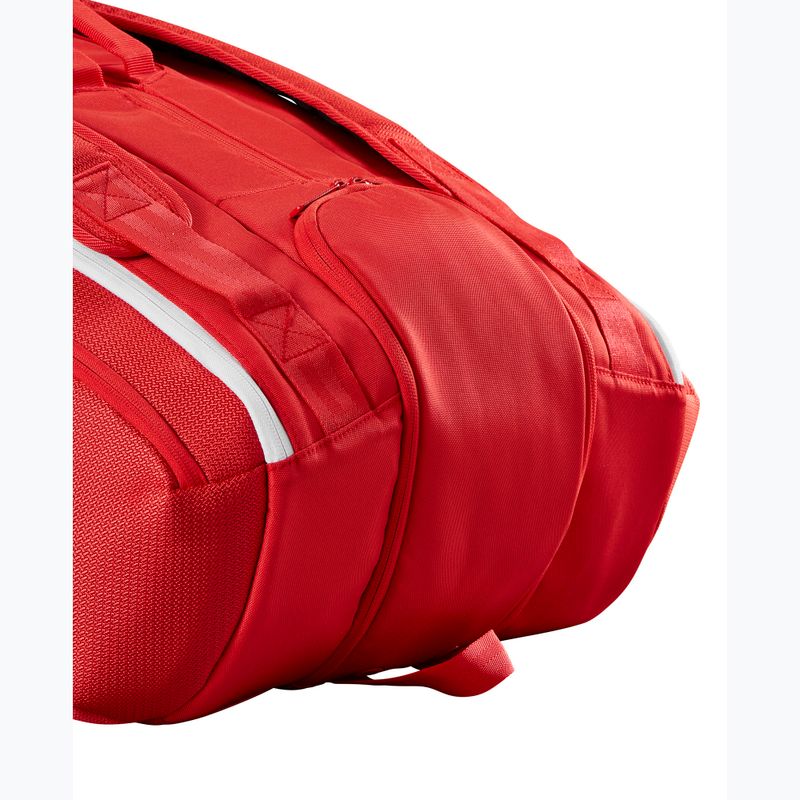 Wilson Super Tour Red 15PK borsa da tennis rossa 8
