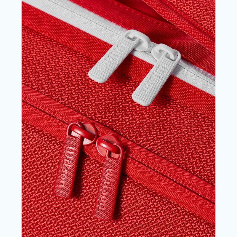 Wilson Super Tour Red 6PK borsa da tennis rossa 9