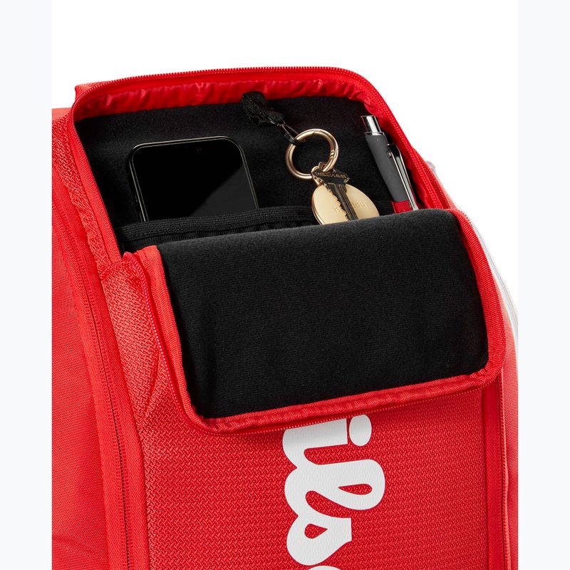 Zaino da tennis Wilson Super Tour rosso 7