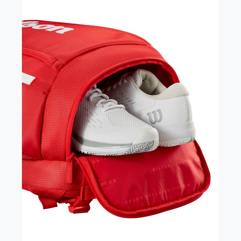 Zaino da tennis Wilson Super Tour rosso 9
