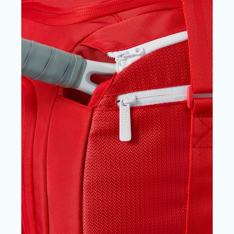Wilson Super Tour Red Small Duffel borsa da tennis rossa 9