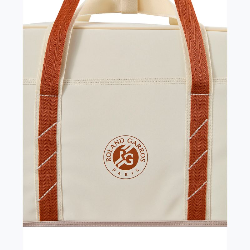 Wilson Roland Garros Small Duffel borsa da tennis 2025 crema/argilla 7