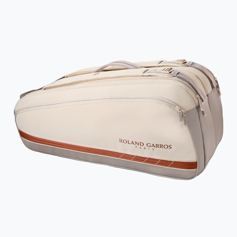 Wilson Roland Garros Super Tour borsa da tennis 9PK crema/argilla 2