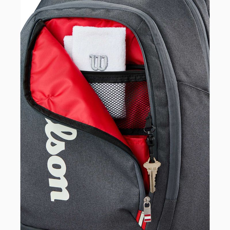 Zaino da tennis Wilson Tour 2025 nero 8