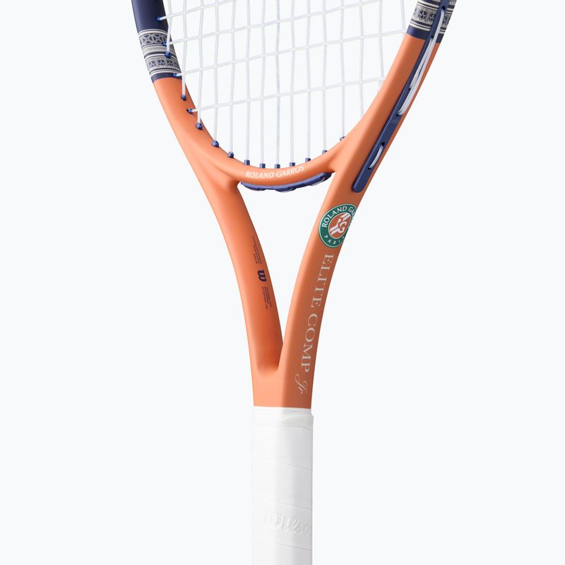 Racchetta da tennis per bambini Wilson Roland Garros Elite Comp Jr 26 navy/orange 4