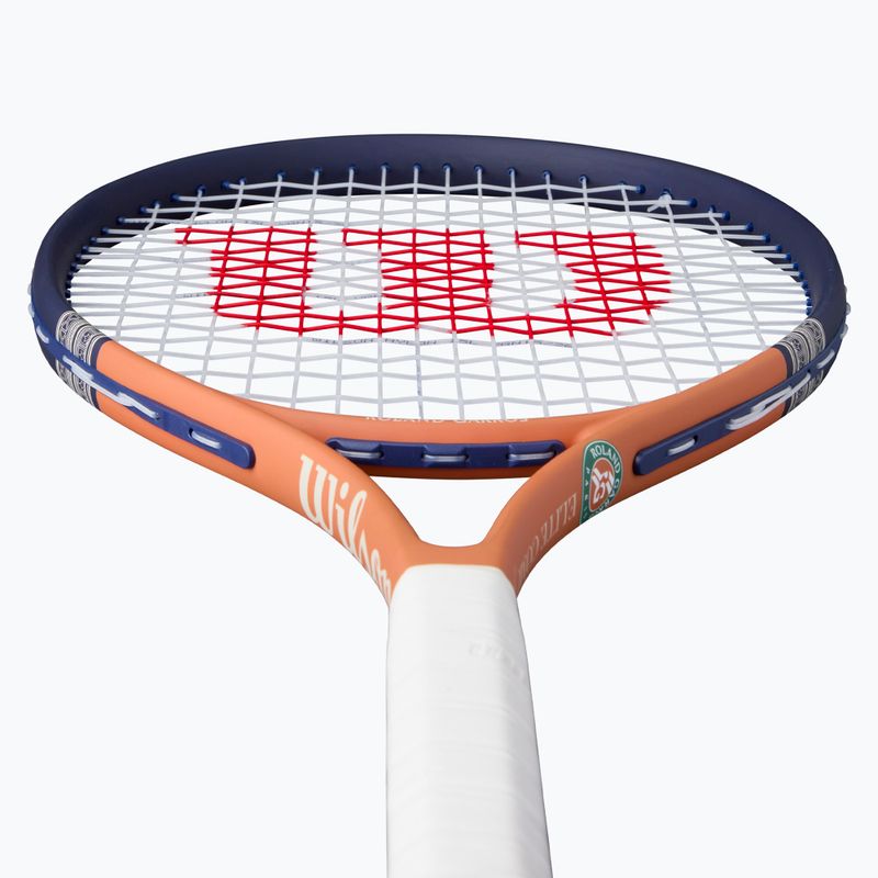 Racchetta da tennis per bambini Wilson Roland Garros Elite Comp Jr 26 navy/orange 5
