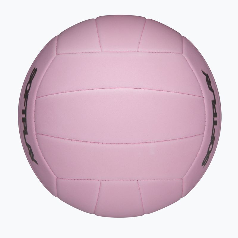 Pallone da pallavolo Wilson Soft Play pink misura 5 6