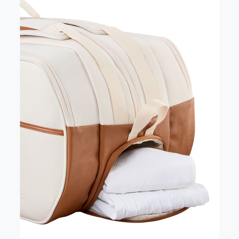 Borsa da tennis Wilson Roger Federer Lawn Tournament 15Pk cream 5