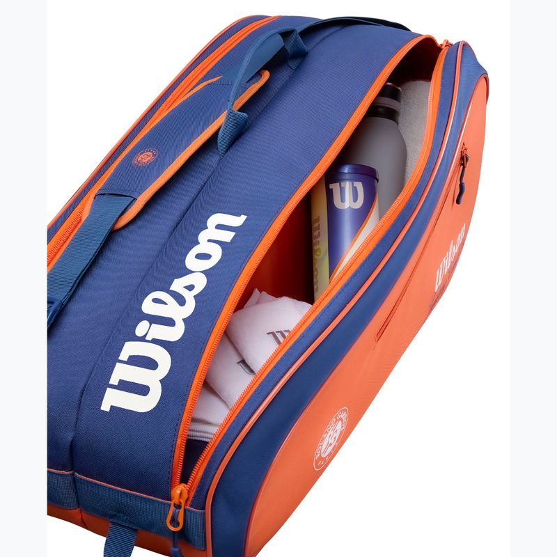 Borsa da tennis Wilson Roland Garros Team 6Pk 2026 clay/navy 5