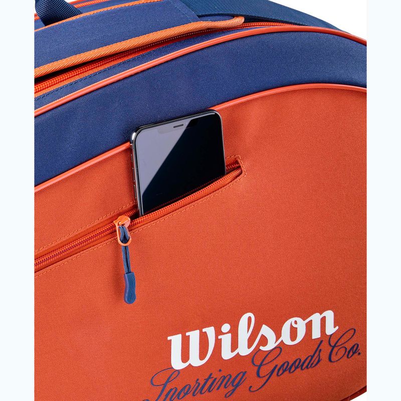 Borsa da tennis Wilson Roland Garros Team 6Pk 2026 clay/navy 7