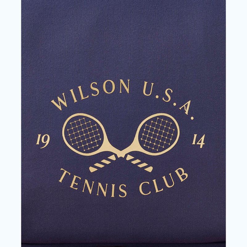 Borsa da tennis Wilson Heritage Small Duffel cream/clay/navy 8