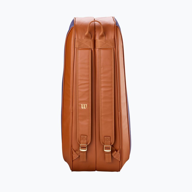 Borsa da tennis Wilson Heritage V2 6Pk cream/clay/navy 4