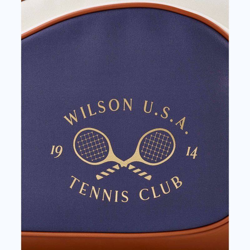 Borsa da tennis Wilson Heritage V2 6Pk cream/clay/navy 8
