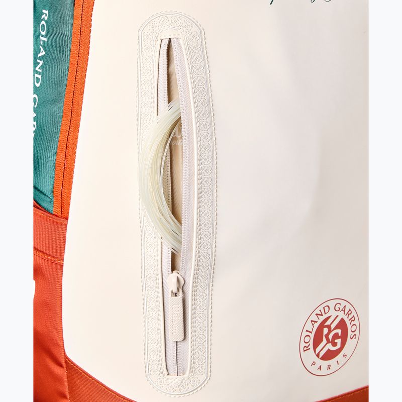 Zaino da tennis Wilson Roland Garros 2026 cream/clay/green 7