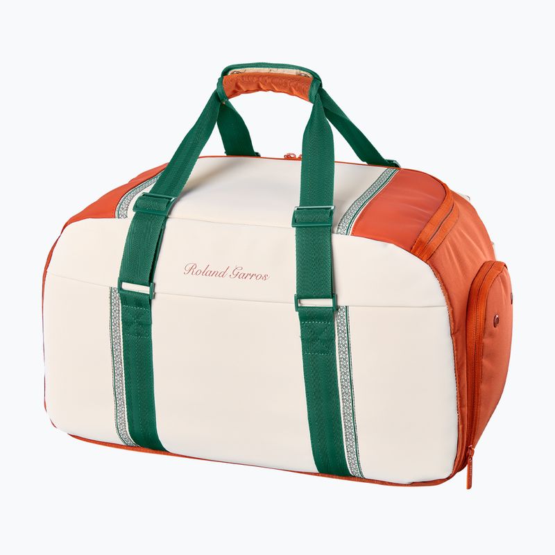 Borsa da tennis Wilson Roland Garros Small Duffel 2026 cream/clay/green 2