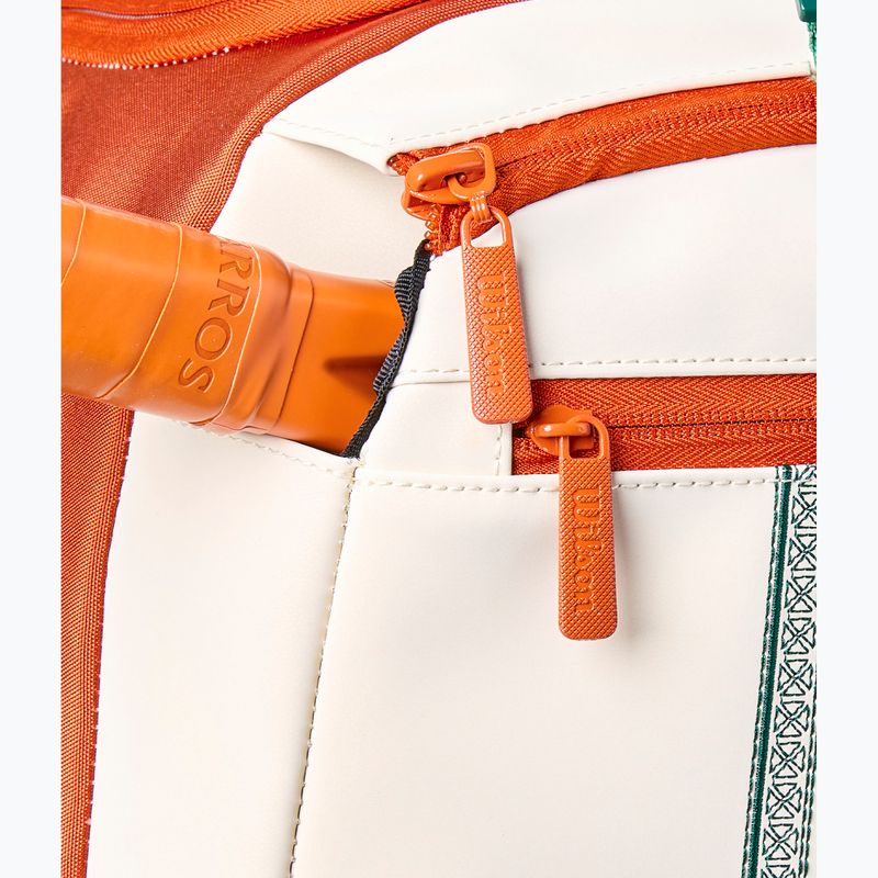 Borsa da tennis Wilson Roland Garros Small Duffel 2026 cream/clay/green 5