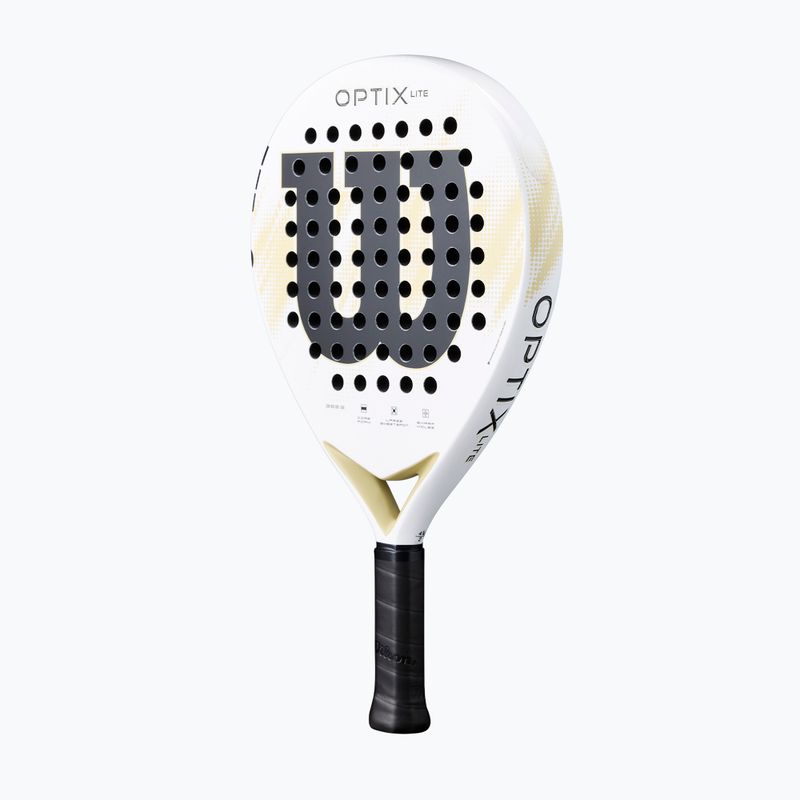 Racchetta da padel Wilson Optix V2 Lite white 3