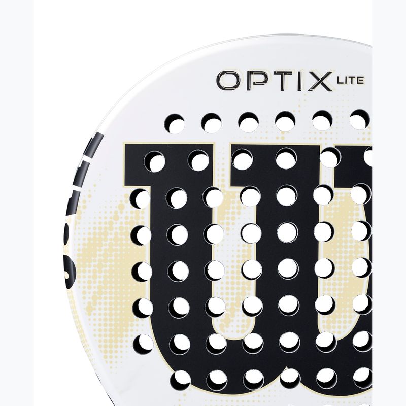Racchetta da padel Wilson Optix V2 Lite white 6