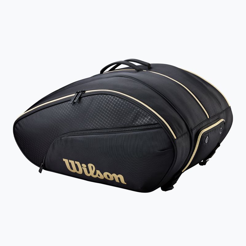 Borsa da padel Wilson Defy Padel black/gold 2