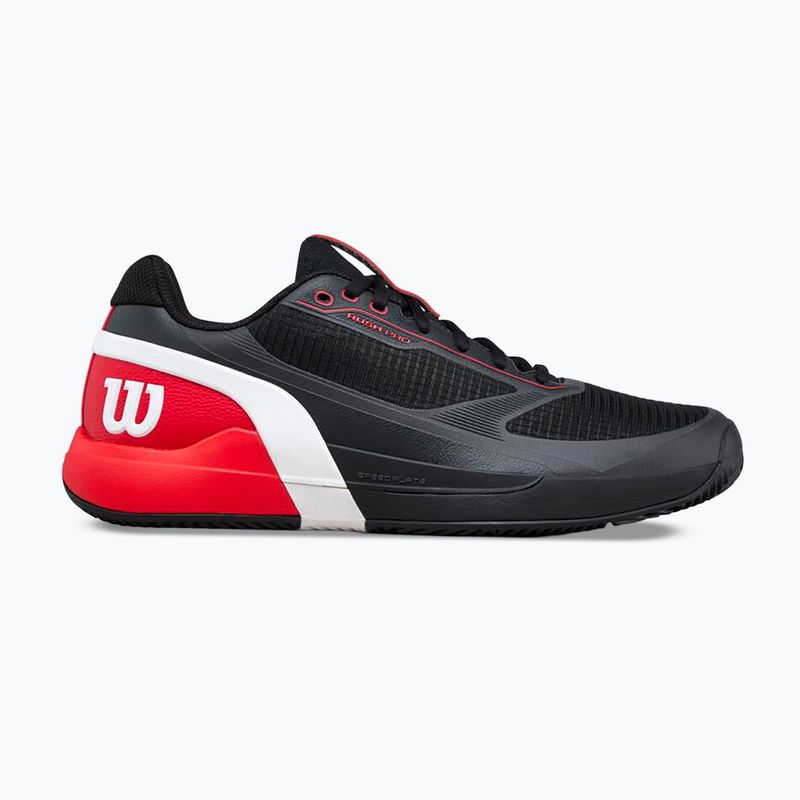 Scarpe da tennis da uomo Wilson Rush Pro 5 Clay black/infrared/white 8