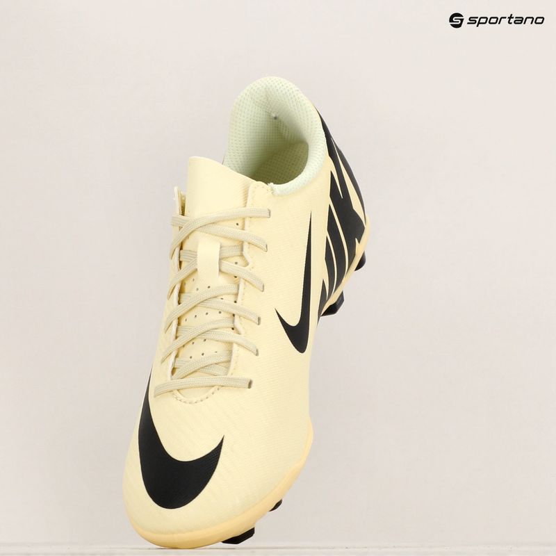 Scarpe da calcio per bambini Nike Mercurial Vapor 15 Club FG/MG lemonade/nero 9