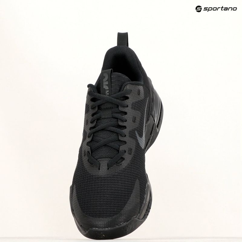 Scarpe da ginnastica da uomo Nike Air Max Alpha Trainer nero/nero/grigio fumo scuro 10