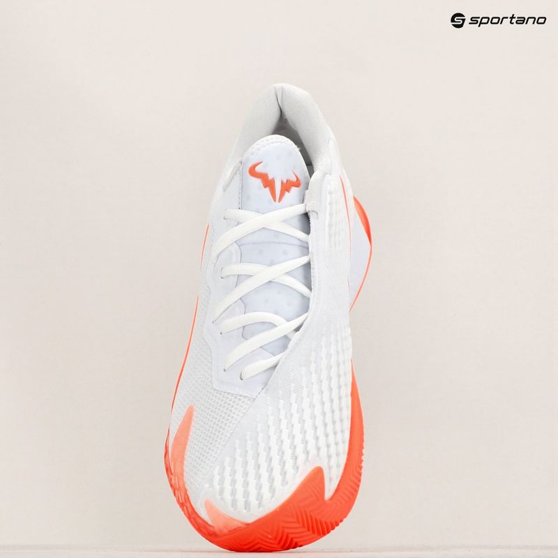 Scarpe da tennis da uomo Nike Air Zoom Vapor Cage 4 Rafa Clay bianco/bianco/mango brillante 9