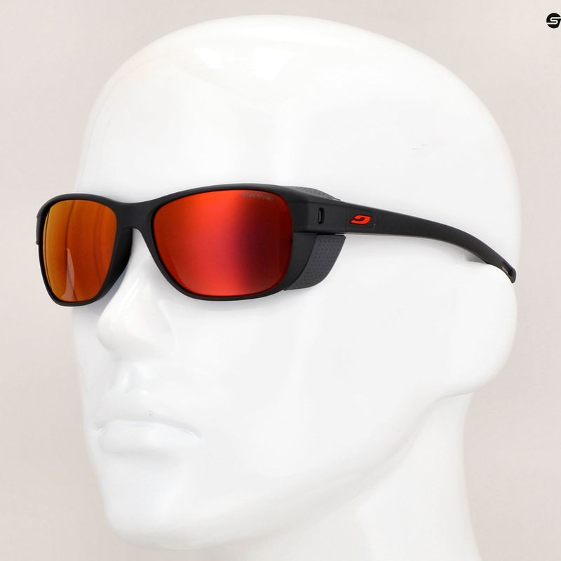 Occhiali da sole Julbo Camino Spectron 3Cf nero/rosso 5
