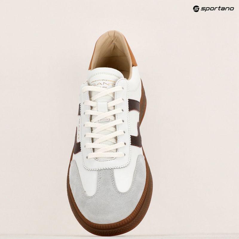 GANT scarpe da uomo Cuzmo bianco/bordeaux 10