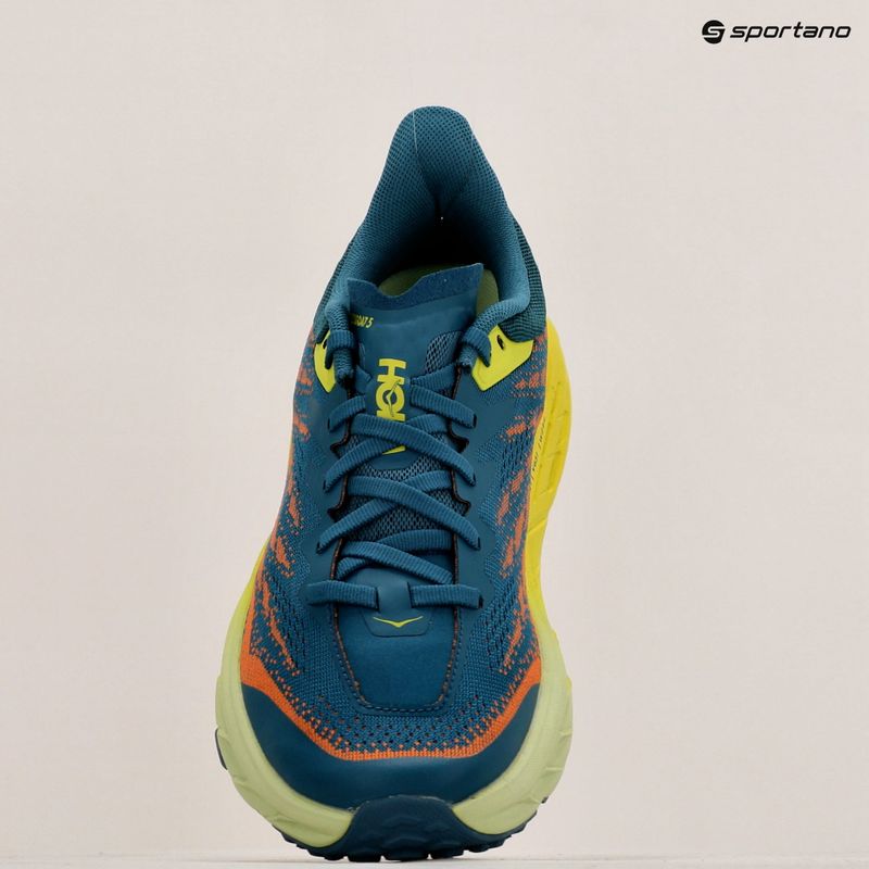 Scarpe da corsa da uomo HOKA Speedgoat 5 blu corallo/sera primula 13