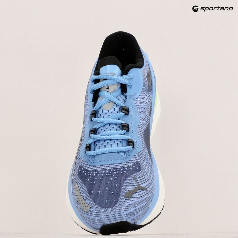 Scarpe da corsa da donna PUMA Run XX Nitro Wns electro purple/fizzy lime/puma silver 12