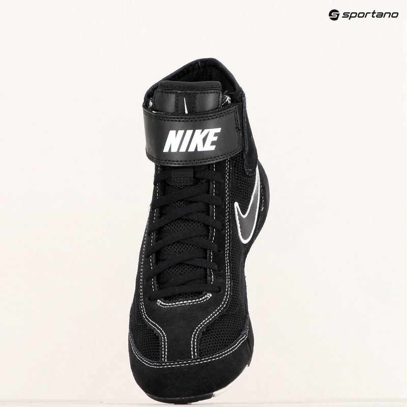 Nike Speedsweep VII scarpe da wrestling nero/bianco 9