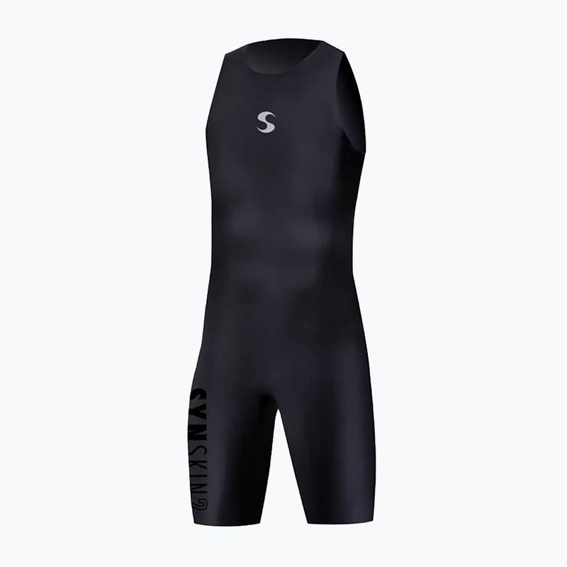 Tuta da triathlon uomo Synergy Synskin 2 Sleeveless black