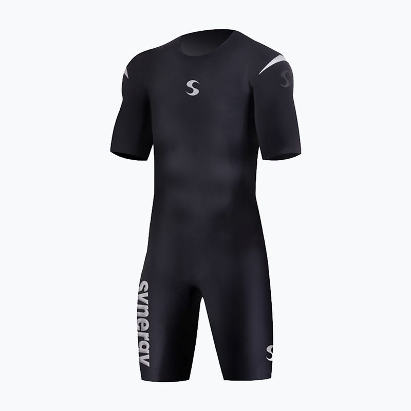Tuta da triathlon uomo Synergy Synskin 3 SS black