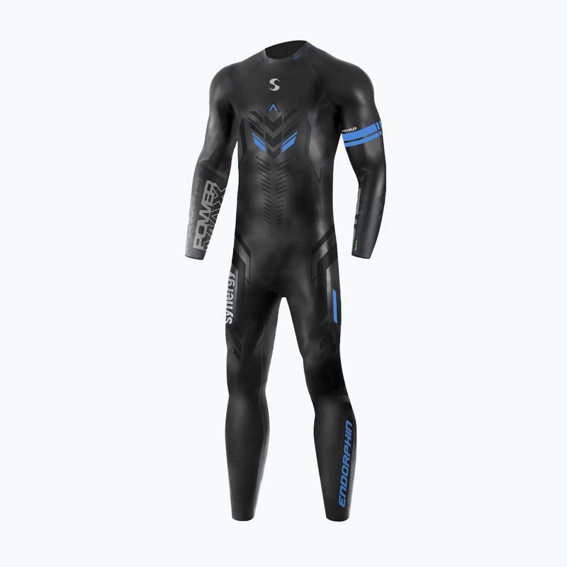 Muta da triathlon da uomo Synergy Endorphin Full Sleeve 5/3 mm black/blue