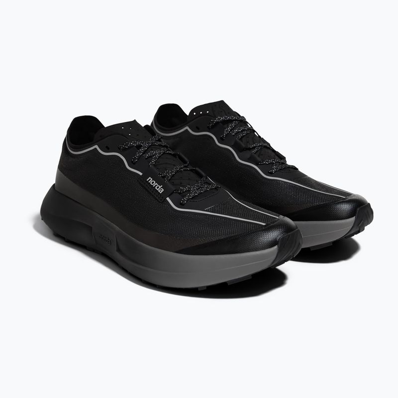 Scarpe da corsa uomo Norda 005 stealth black 2