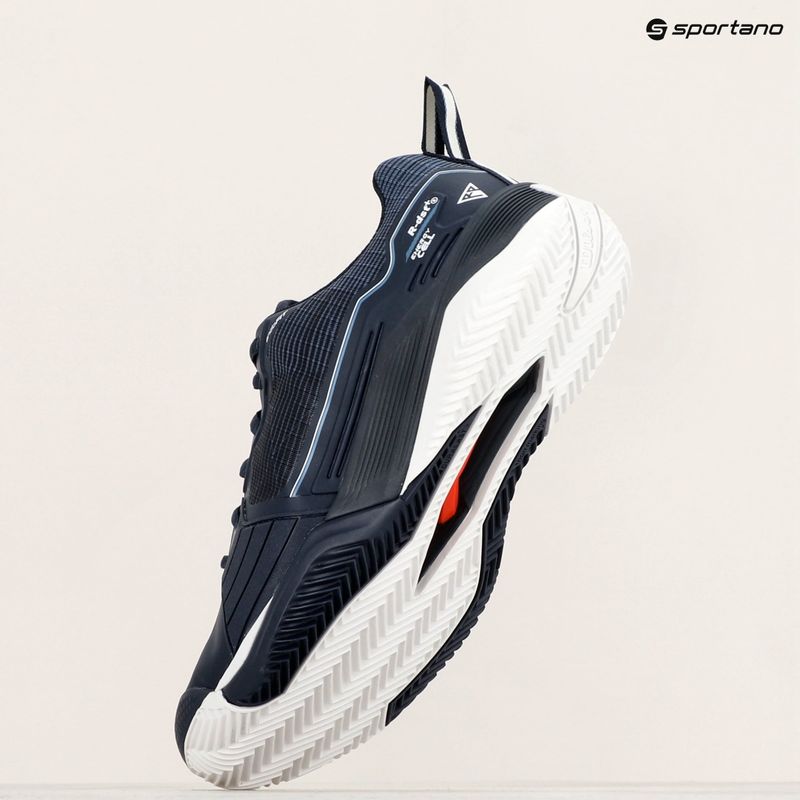 Scarpe da tennis da uomo Wilson Rush Pro 4.5 Clay blu/marino 14
