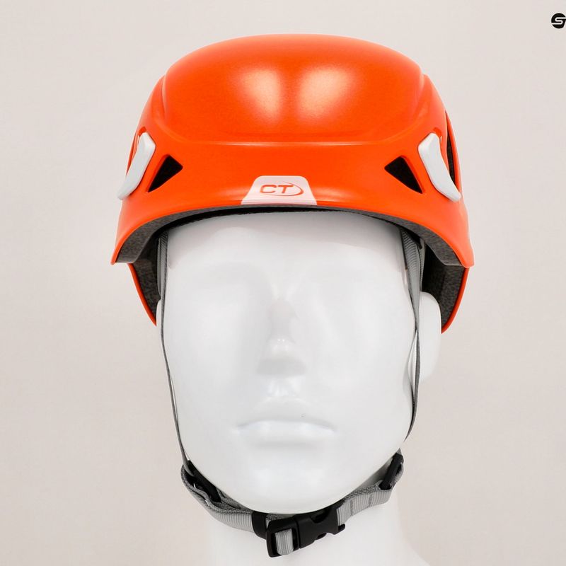 Casco da arrampicata Climbing Technology Galaxy arancione/bianco 11