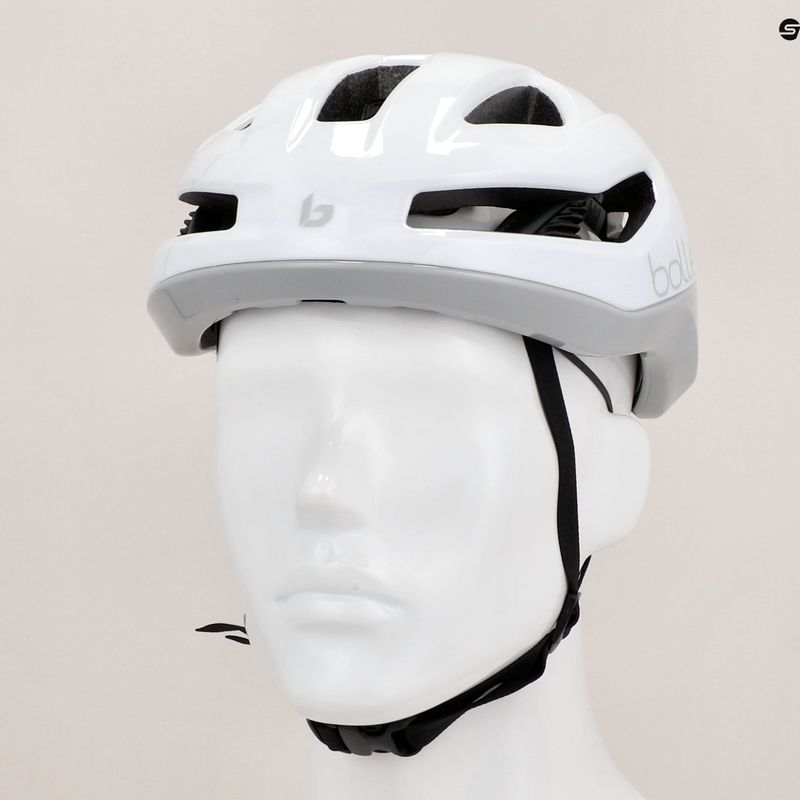 Casco da bici Bollé Eco Avio Pure bianco/grigio lucido 11