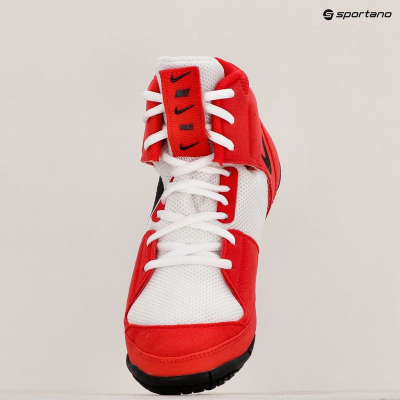 Scarpe da wrestling Nike Fury university red/white/black 9