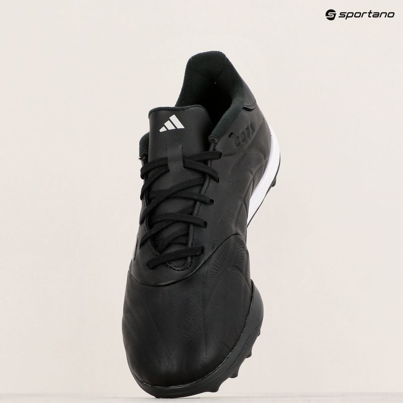 Scarpe da calcio adidas Copa Pure II League TF nucleo nero/carbonio/grigio uno 11