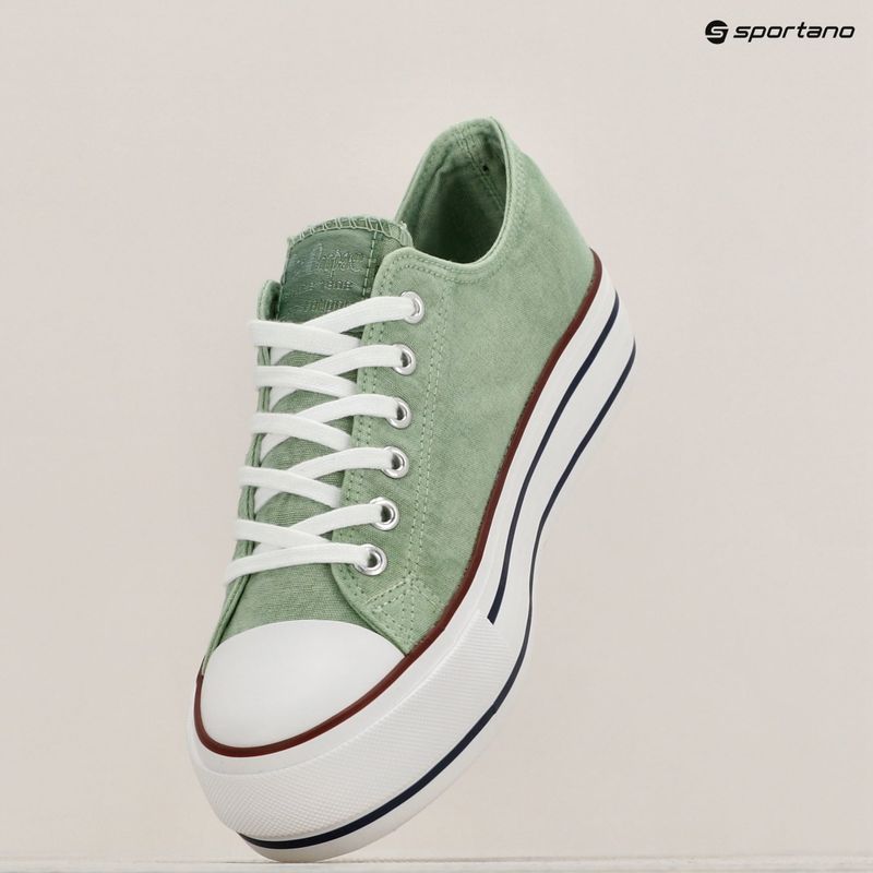 Scarpe da ginnastica Lee Cooper da donna LCW-24-31-2217LA verde menta 12