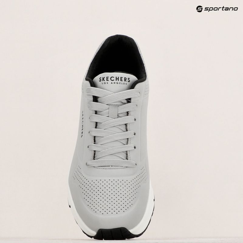 SKECHERS Uno Stand On Air scarpe da uomo grigio chiaro 15