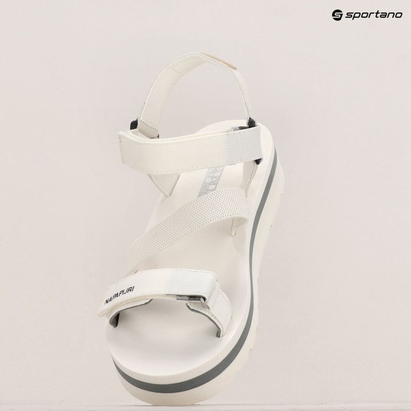 Napapijri sandali donna NP0A4HKVCO bianco brillante 10