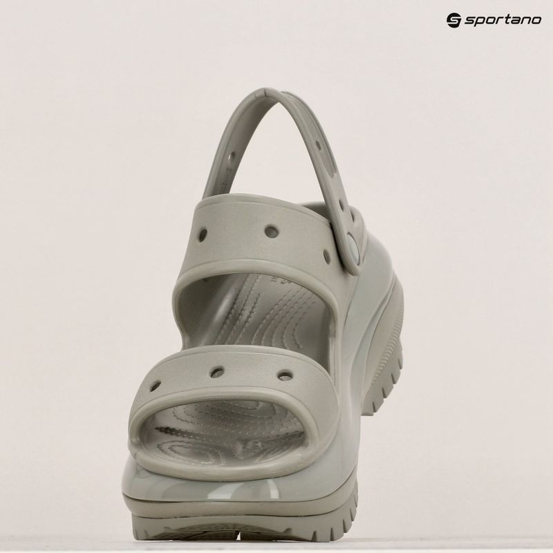 Sandali Crocs Mega Crush elefante grigio da donna 17
