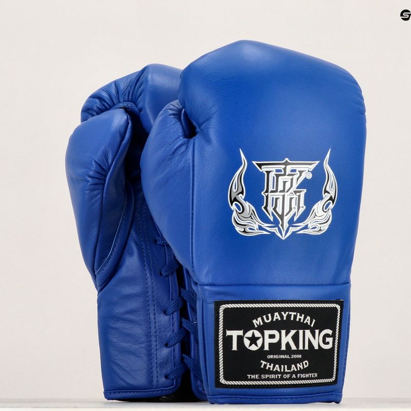Guantoni da boxe Top King Competition blu 7