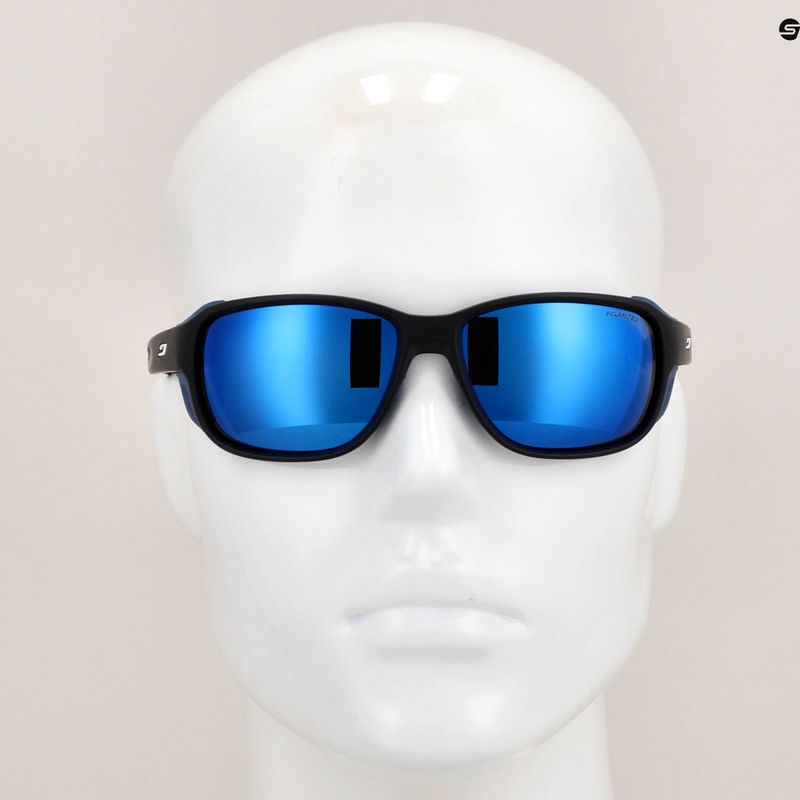 Occhiali da sole Julbo Montebianco 2 Polarized 3Cf nero/blu 5